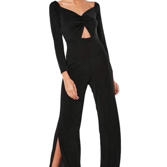 Missguided Cut-out Jumpsuit - Picture 1 of 3